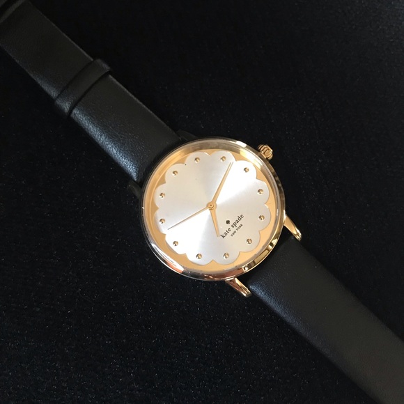 Kate Spade Black & Gold Watch - Picture 1 of 8